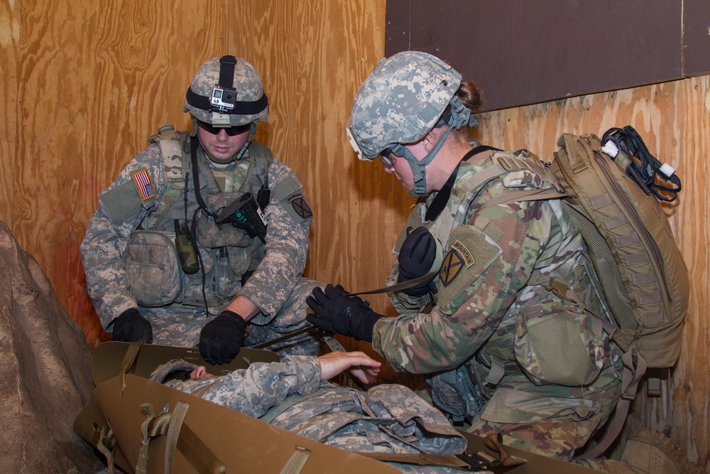 Soldiers Perform Tactical Combat Casualty Care