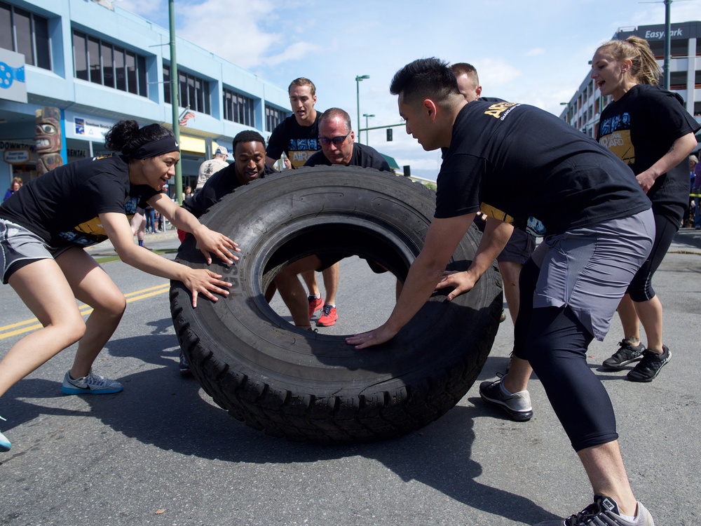 Alaska Guardsmen compete in Anchorage Hero Games