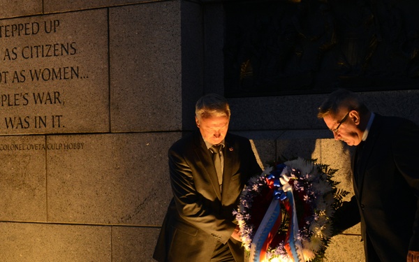 Wreath laying ceremony