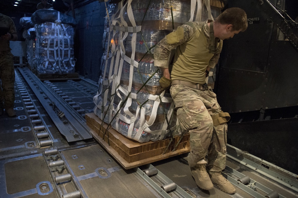 Coalition Resupply Air Drop