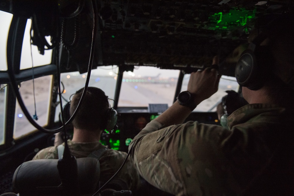 Coalition Resupply Air Drop in Syria