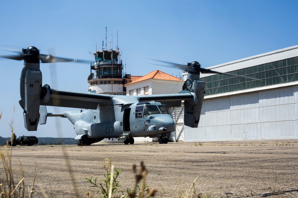 SPMAGTF-CR-AF ACE Marines Conduct Operations with Portuguese And Spanish SOF