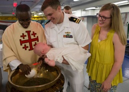 Ford's First Baptism