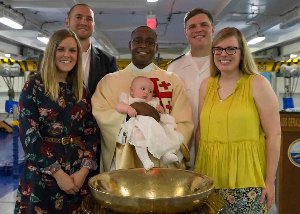 Ford's First Baptism