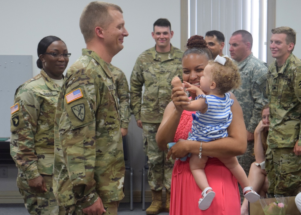 Family Promotes 1st Sgt.