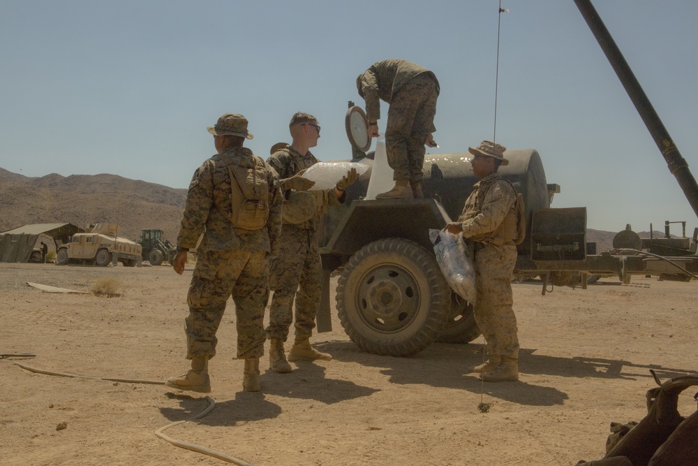Marines and sailors with CLB-453 provide the Logistics Combat Element to ITX 4-17