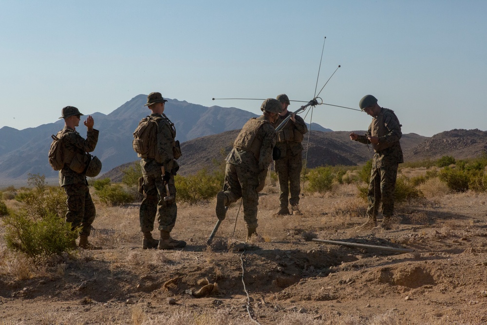 Marines and sailors with CLB-453 provide the Logistics Combats Element to ITX 4-17