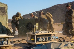 Marines and sailors with CLB-453 provide the Logistics Combat Element to ITX 4-17