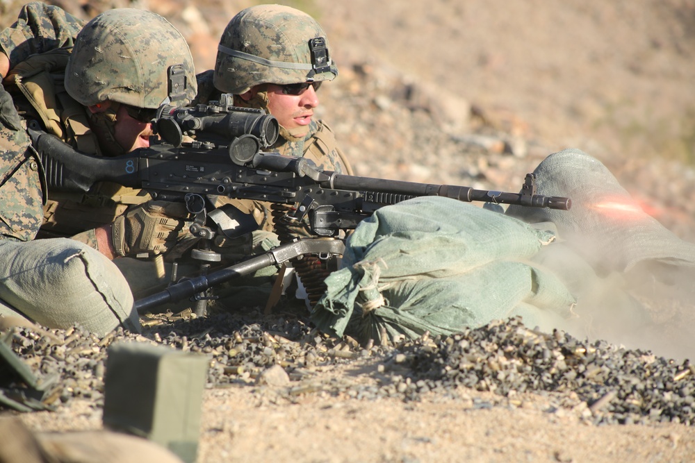 Marines Charge Machine Gun Hill during ITX 4-17