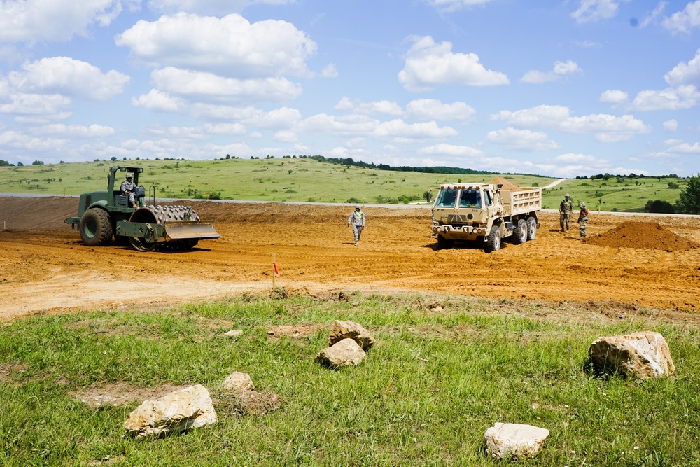 U.S. Army Reserve Engineers construct troop readiness at Hohenfels