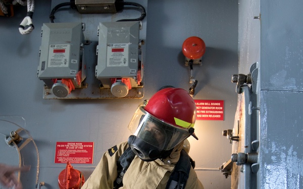 Army Mariners train for Fire and Rescue