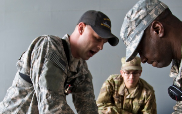 Army Mariners train for Fire and Rescue