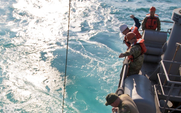 Training for Man Overboard