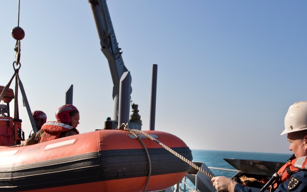 Training for Man Overboard