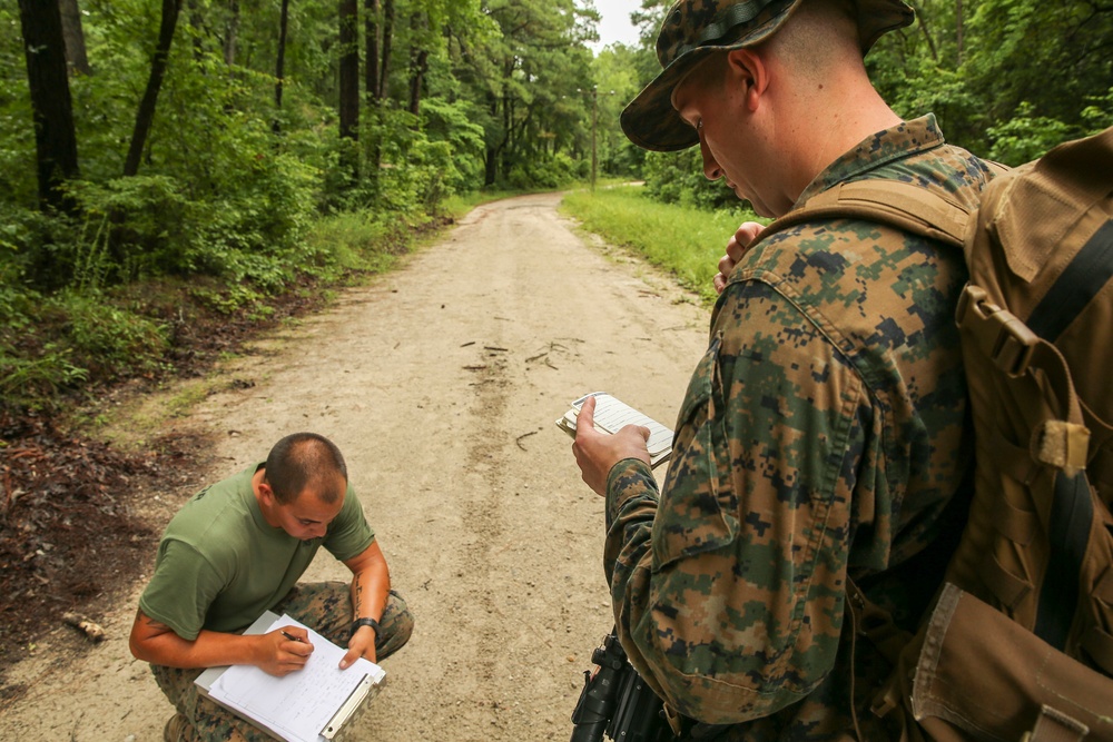 Marines and Sailors put to the test during the 2nd MLG Squad Competition