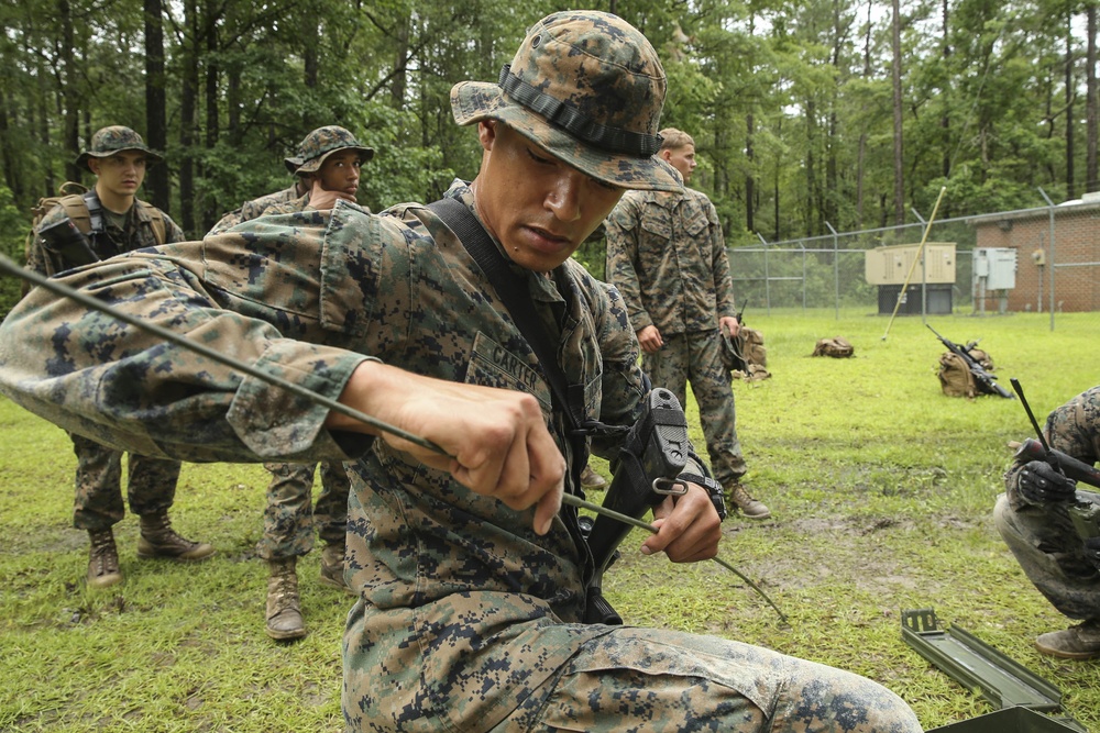 Marines and Sailors put to the test during the 2nd MLG Squad Competition