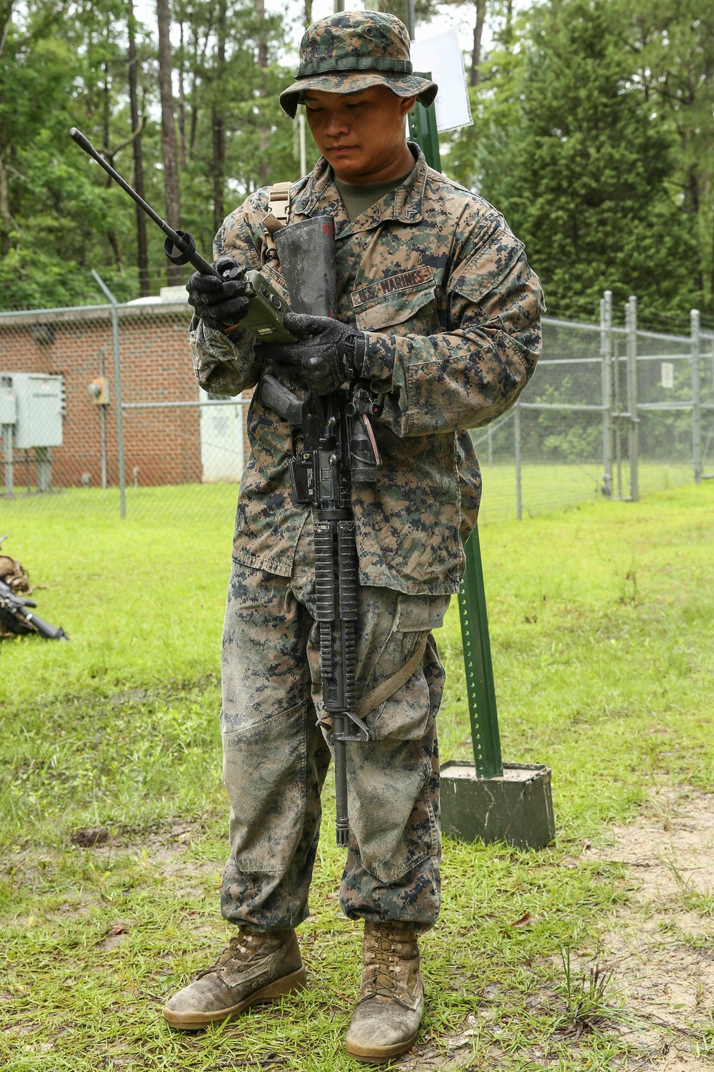 Marines and Sailors put to the test during the 2nd MLG Squad Competition