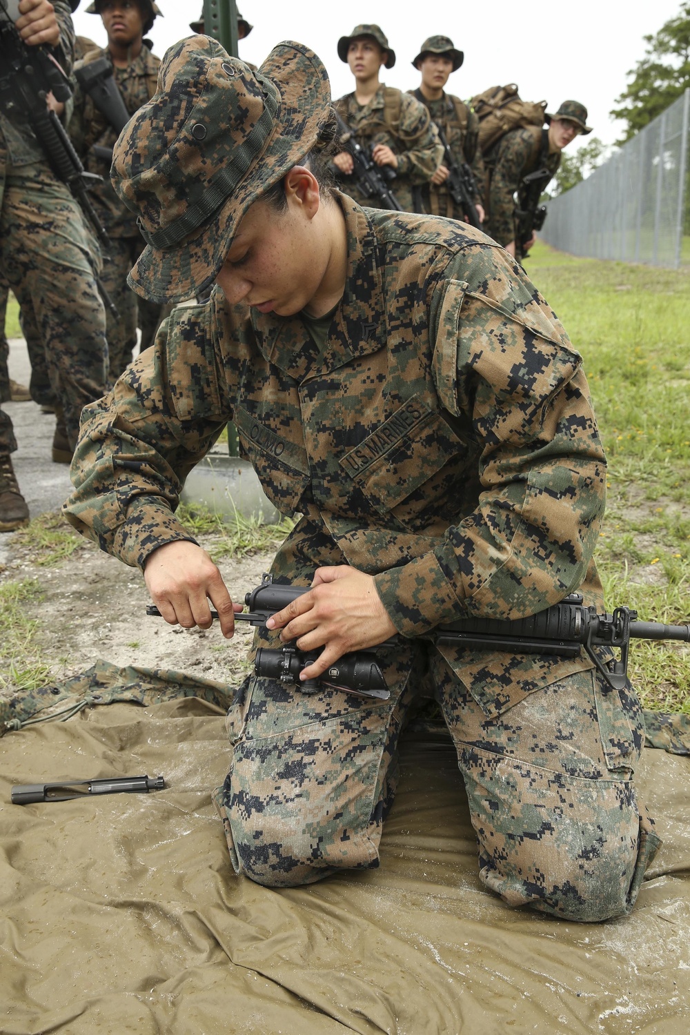 Marines and Sailors put to the test during the 2nd MLG Squad Competition