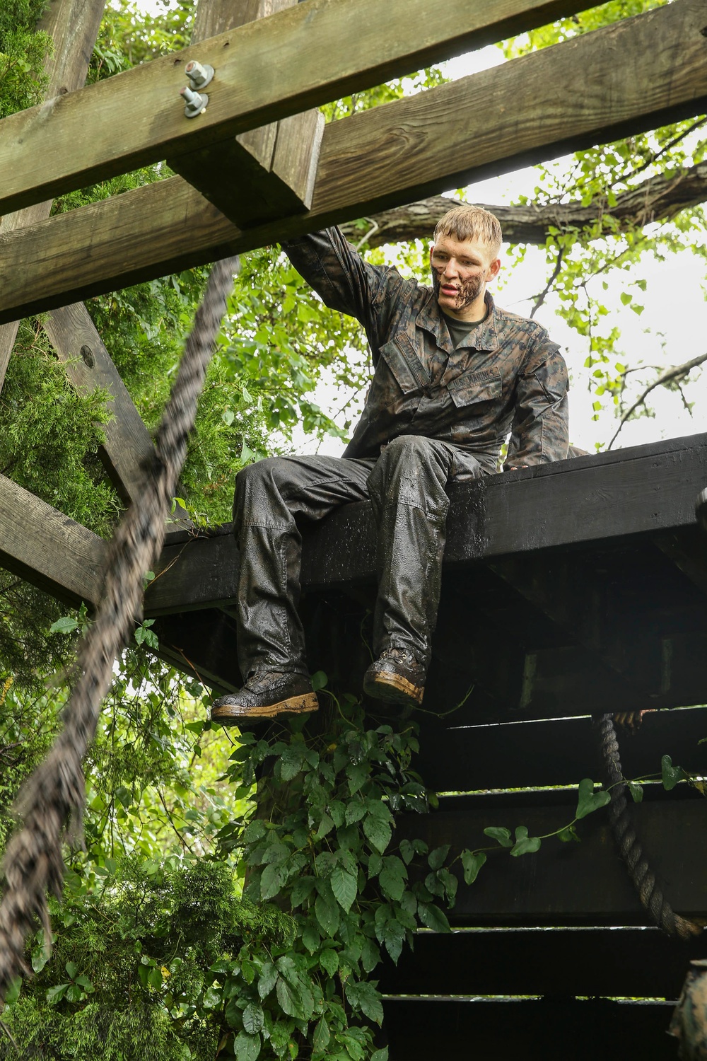 Marines and Sailors put to the test during the 2nd MLG Squad Competition