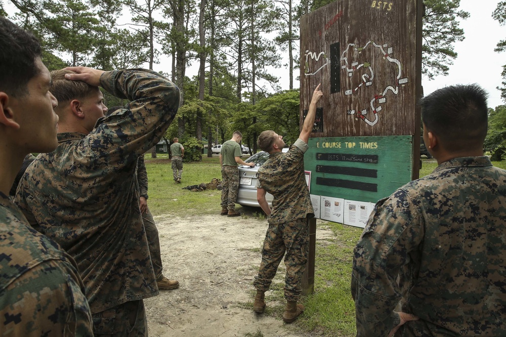 Marines and Sailors put to the test during the 2nd MLG Squad Competition