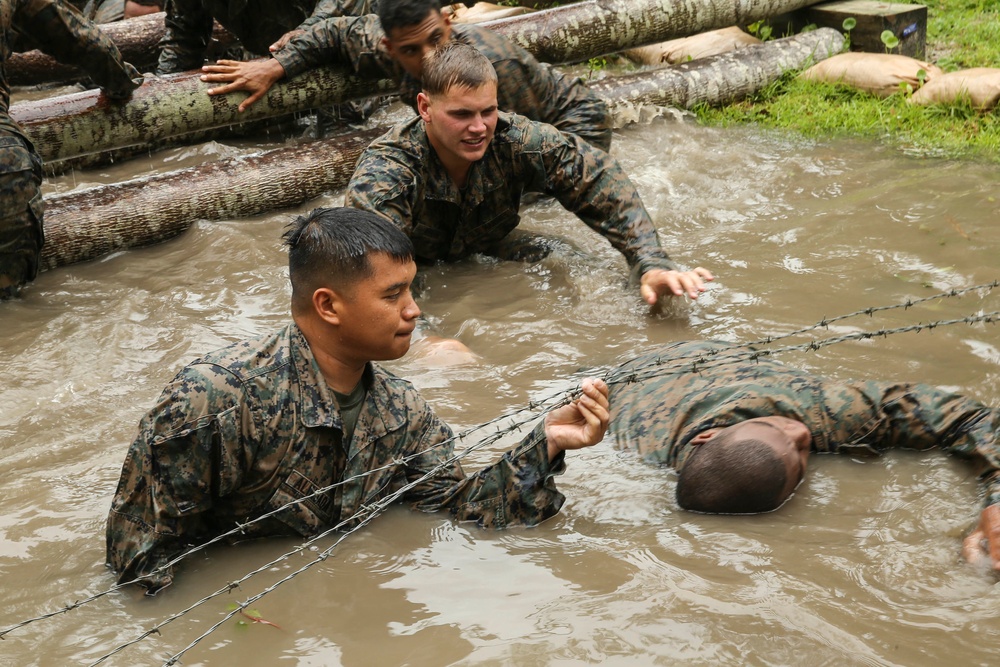 Marines and Sailors put to the test during the 2nd MLG Squad Competition