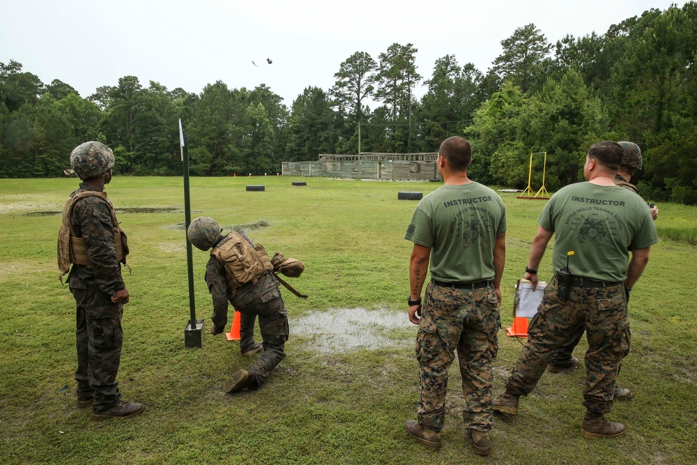 Marines and Sailors put to the test during the 2nd MLG Squad Competition