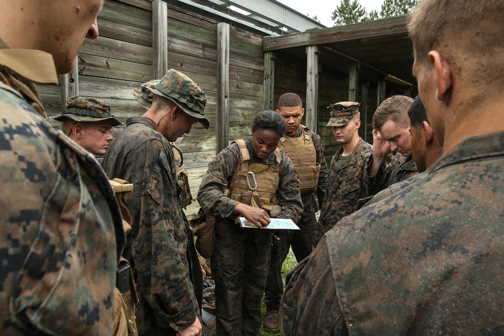 Marines and Sailors put to the test during the 2nd MLG Squad Competition