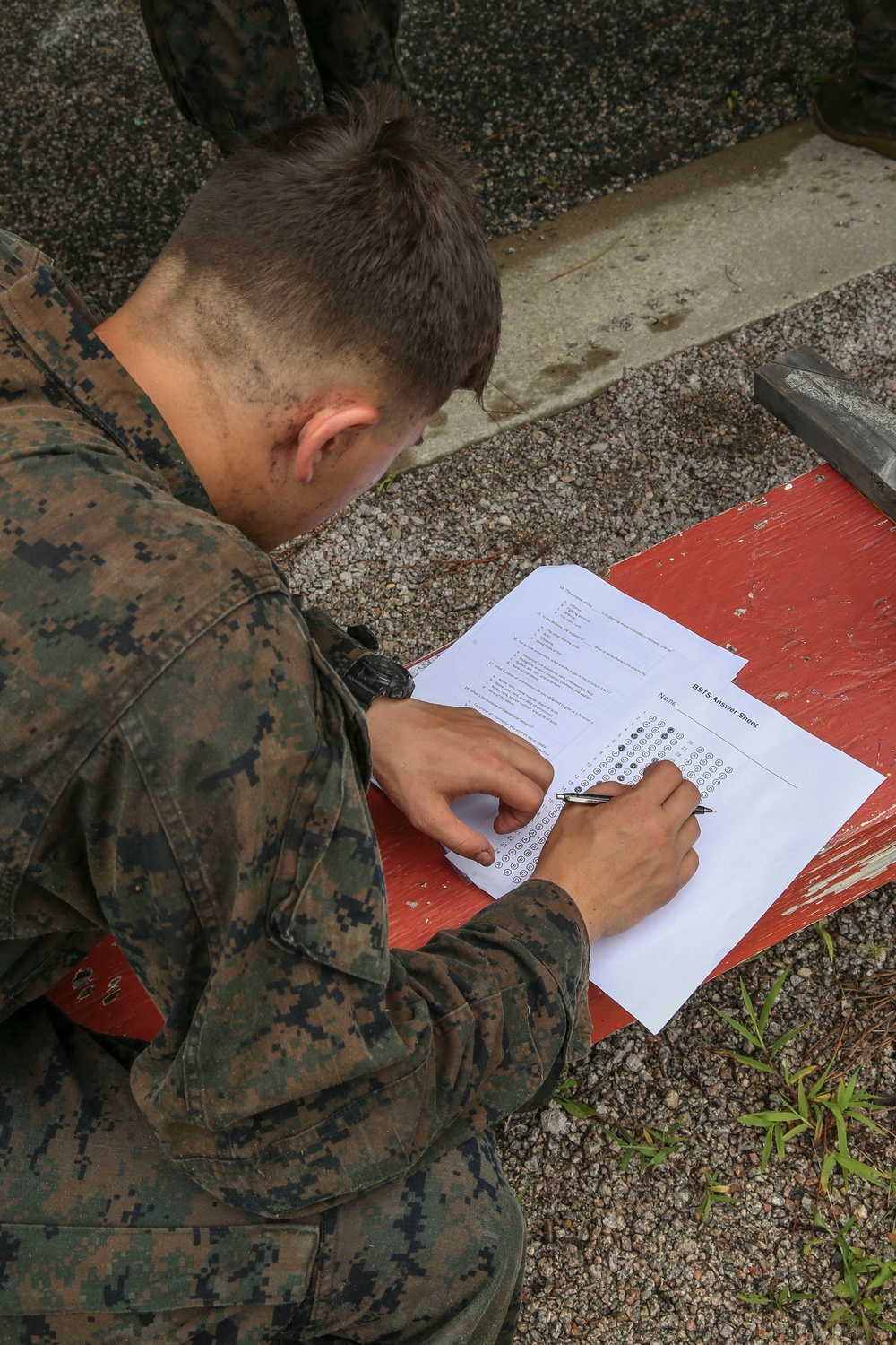 Marines and Sailors put to the test during the 2nd MLG Squad Competition