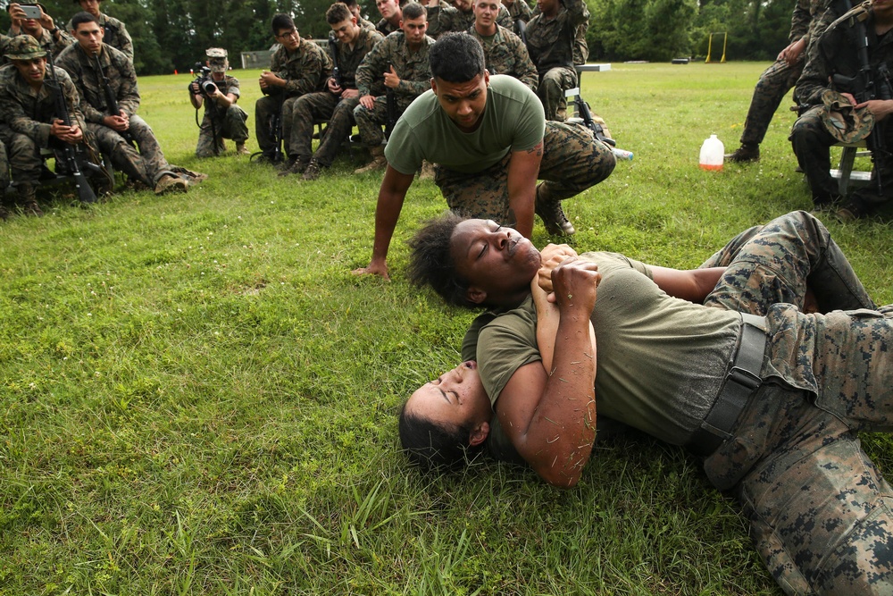 Marines and Sailors put to the test during the 2nd MLG Squad Competition