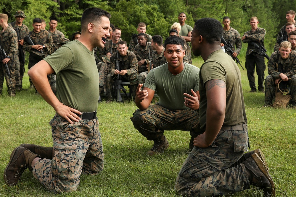 Marines and Sailors put to the test during the 2nd MLG Squad Competition