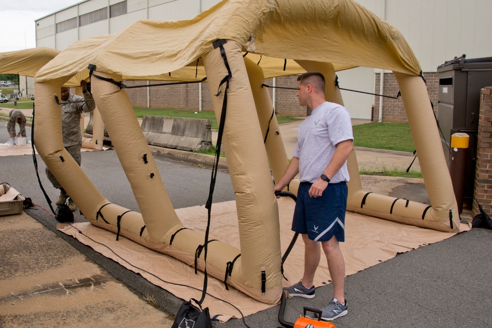 AFE technicians conduct CBRN training