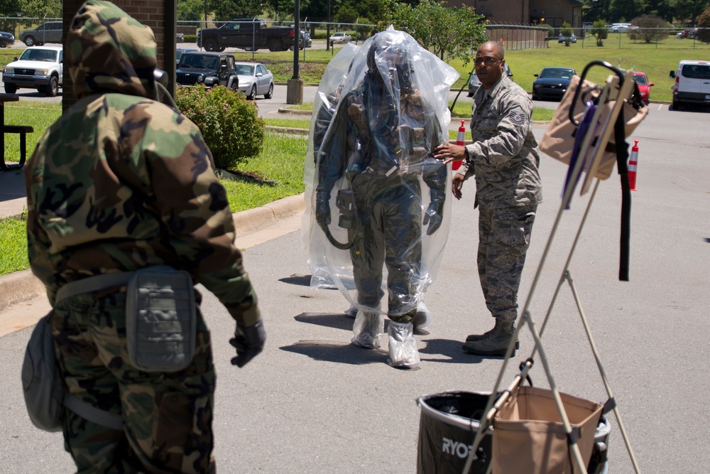 AFE technicians conduct CBRN training