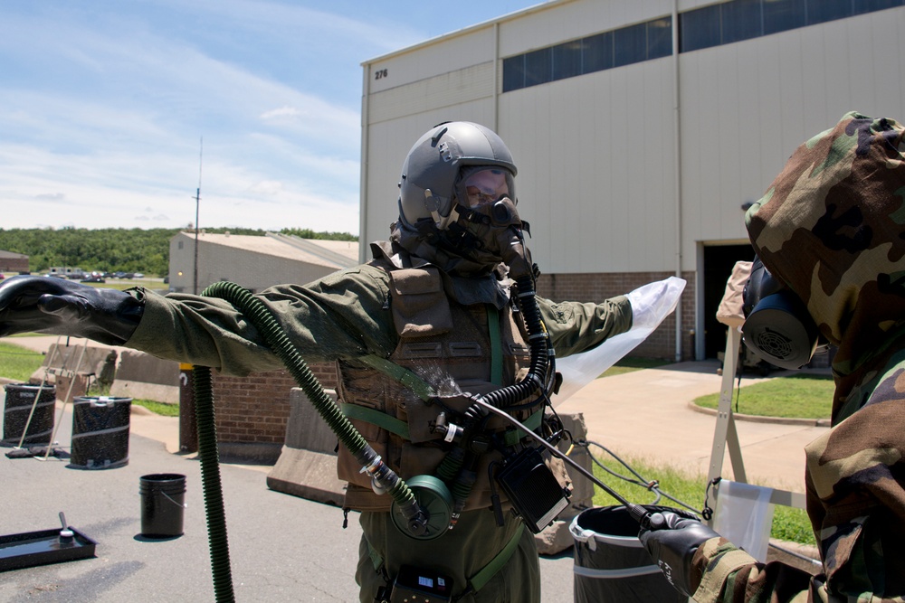 AFE technicians conduct CBRN training