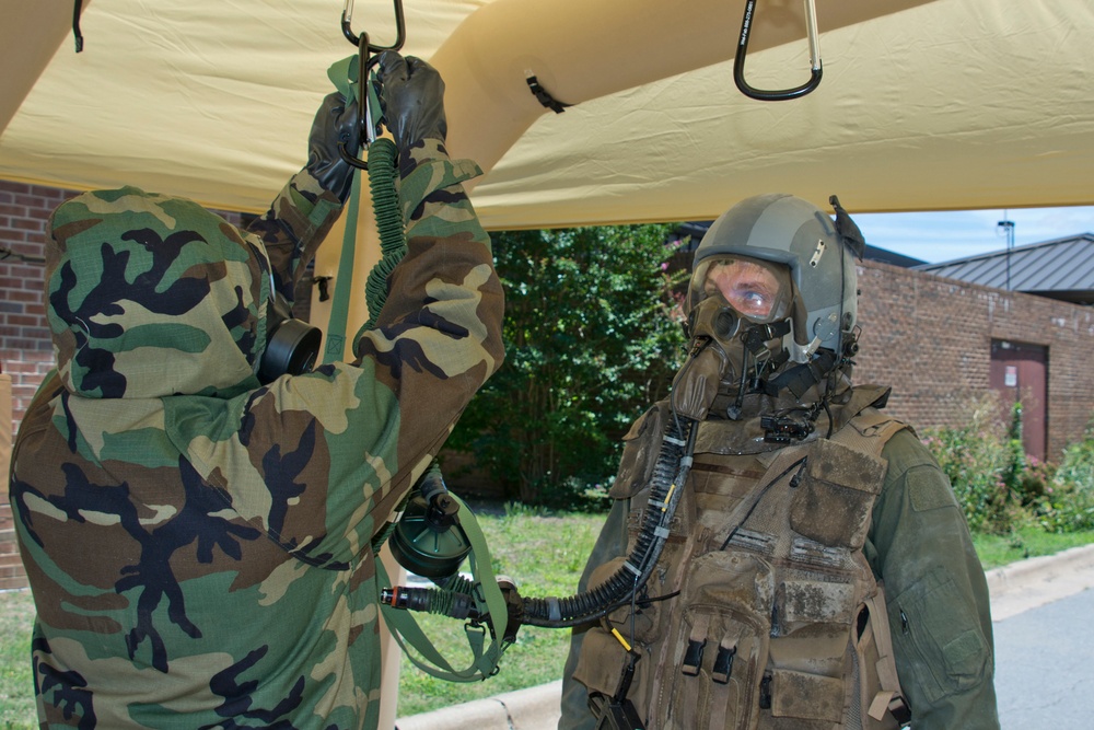 AFE technicians conduct CBRN training