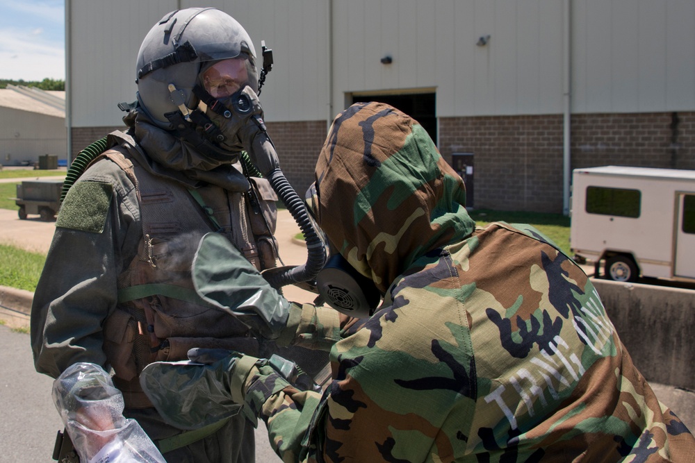 AFE technicians conduct CBRN training