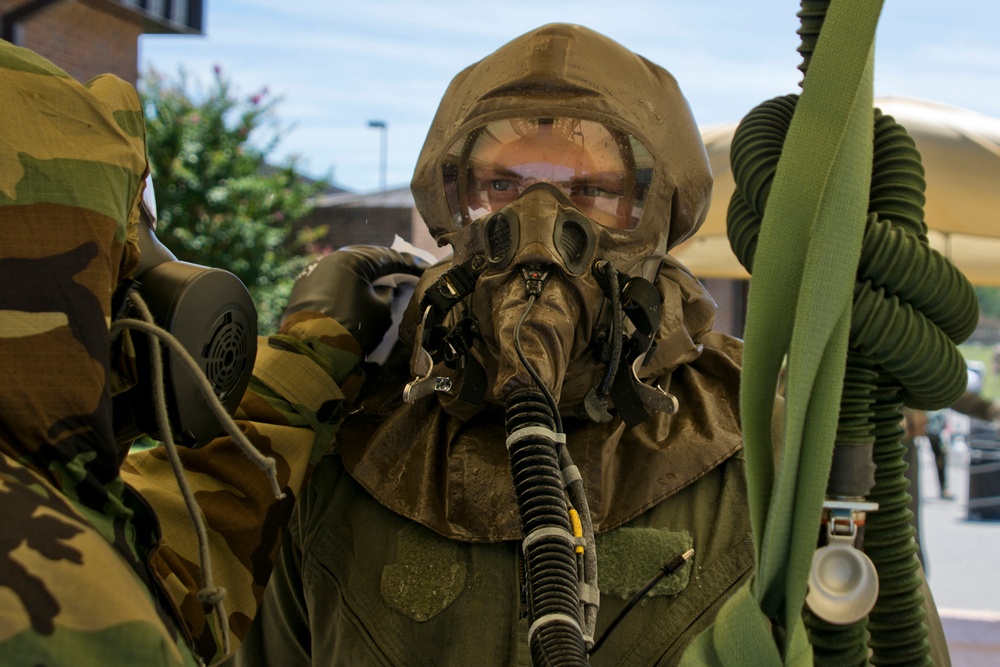 AFE technicians conduct CBRN training