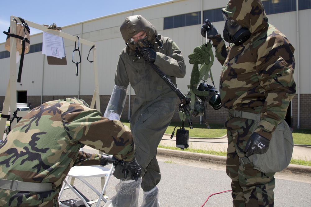 AFE technicians conduct CBRN training