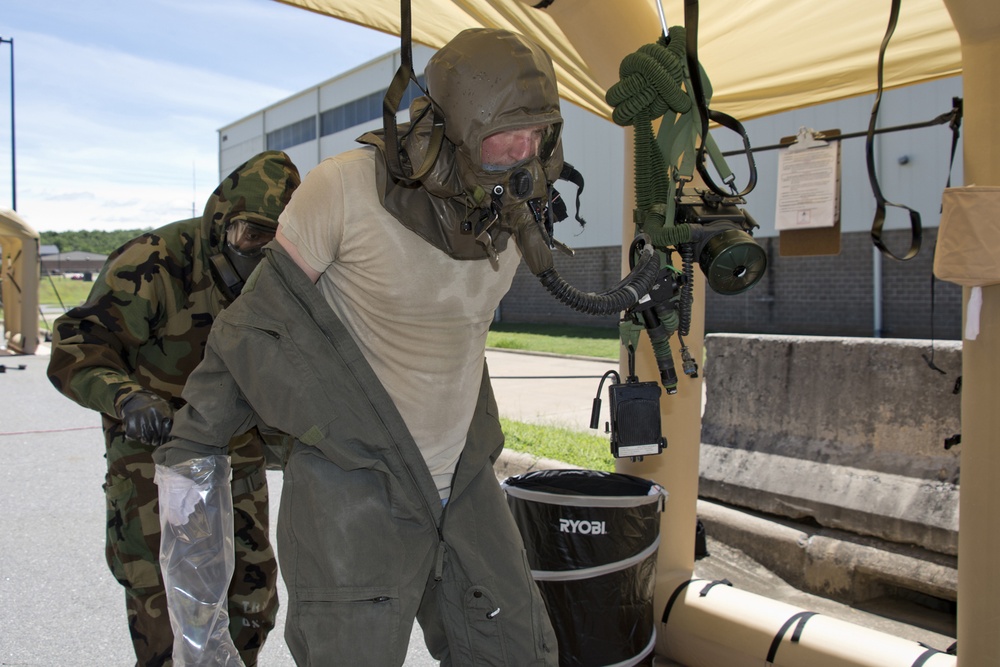 AFE technicians conduct CBRN training