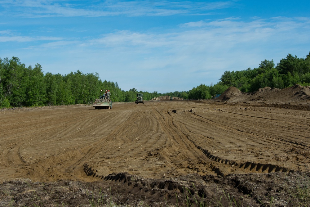 Maine Engineers Repair Airfield