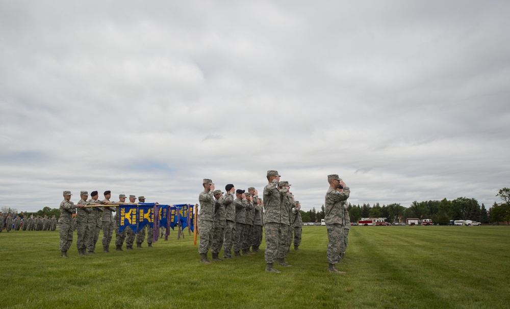 90th MW welcomes new commander, Col. Stacy Huser