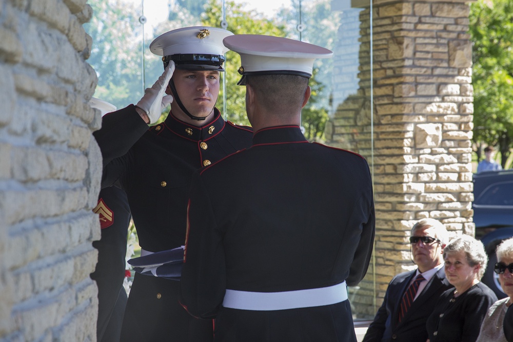 Medal of Honor Recipient Capt. Arthur J. Jackson Funeral