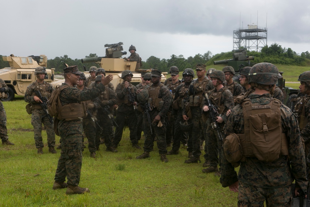 2nd Battalion 2nd Marine Regiment Missile and MK19 Range