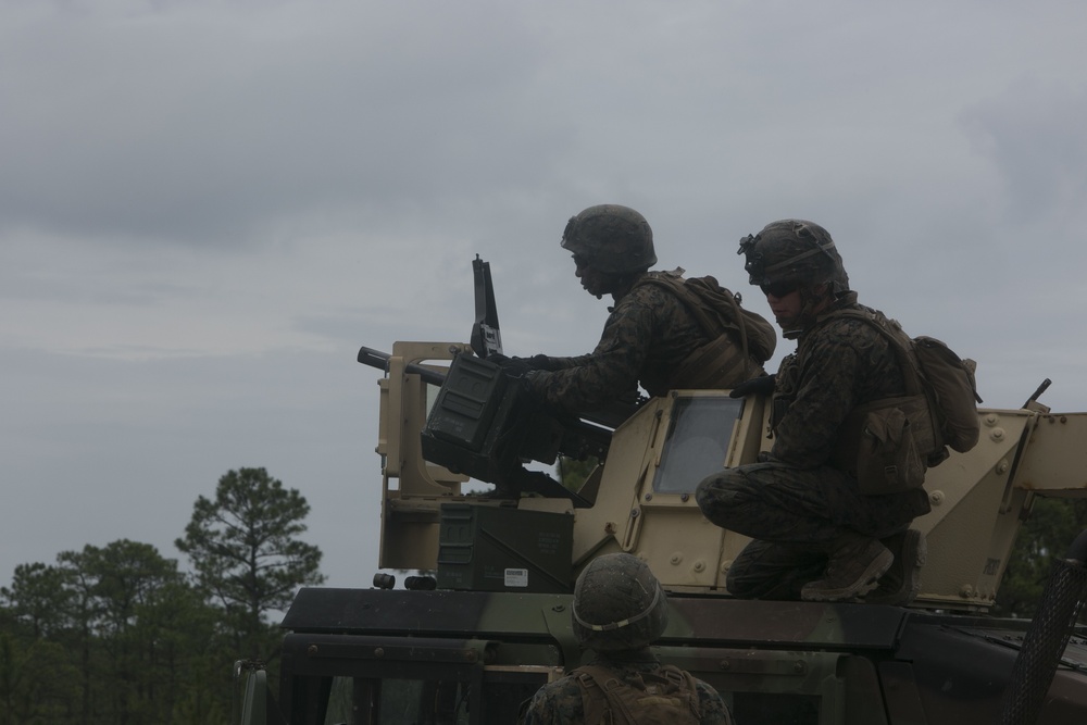 2nd Battalion 2nd Marine Regiment Missile and MK19 Range