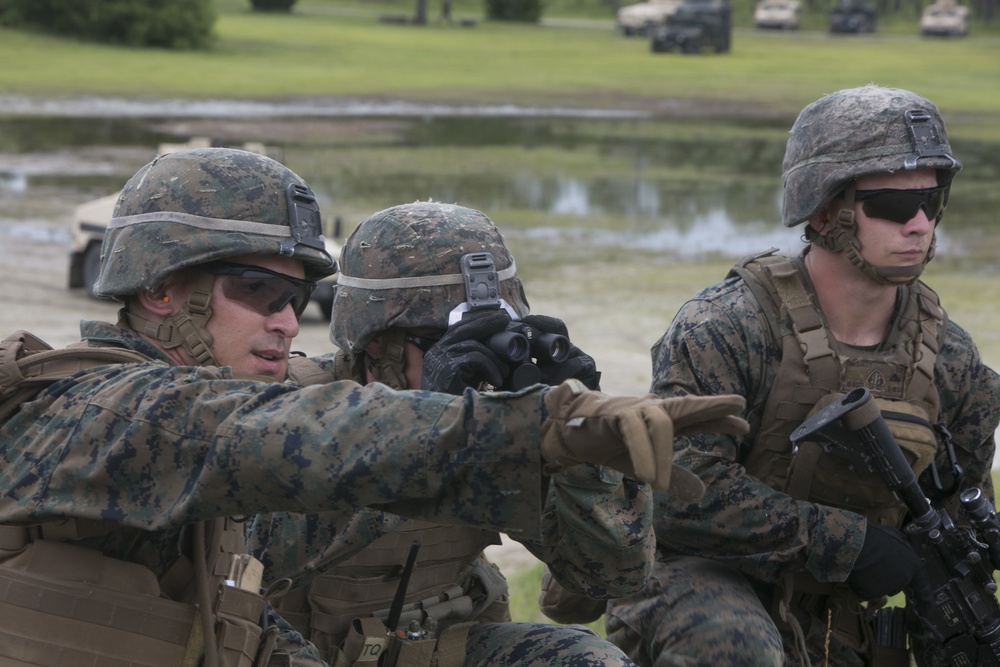 2nd Battalion 2nd Marine Regiment Missile and MK19 Range