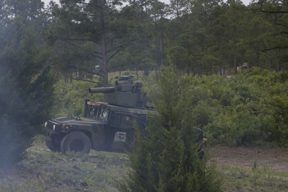 2nd Battalion 2nd Marine Regiment Missile and MK19 Range