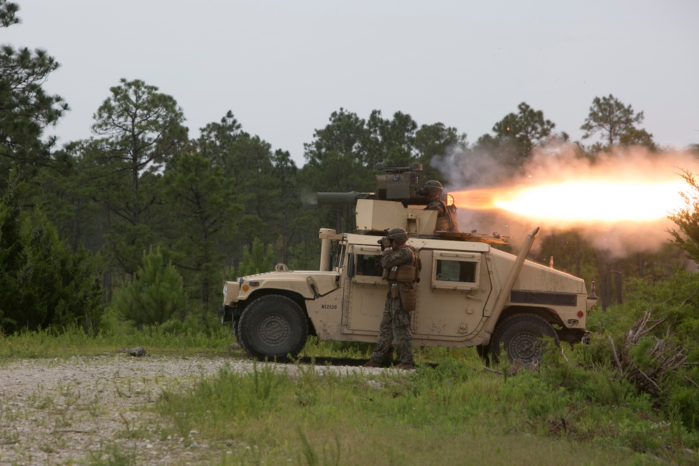 2nd Battalion 2nd Marine Regiment Missile and MK19 Range