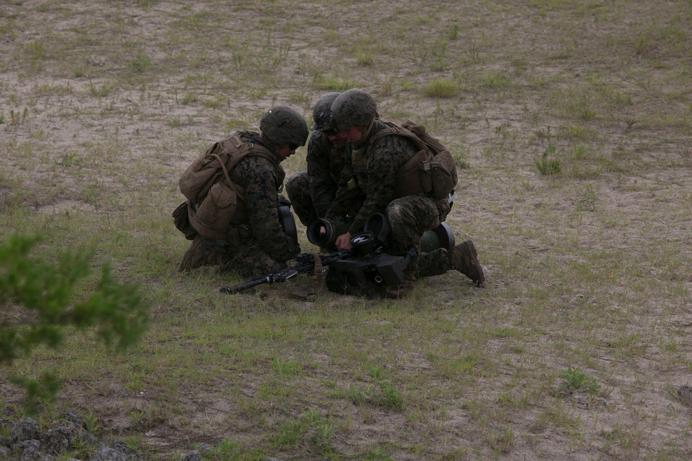 2nd Battalion 2nd Marine Regiment Missile and MK19 Range