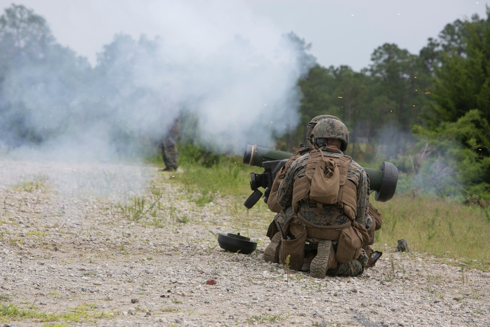 2nd Battalion 2nd Marine Regiment Missile and MK19 Range