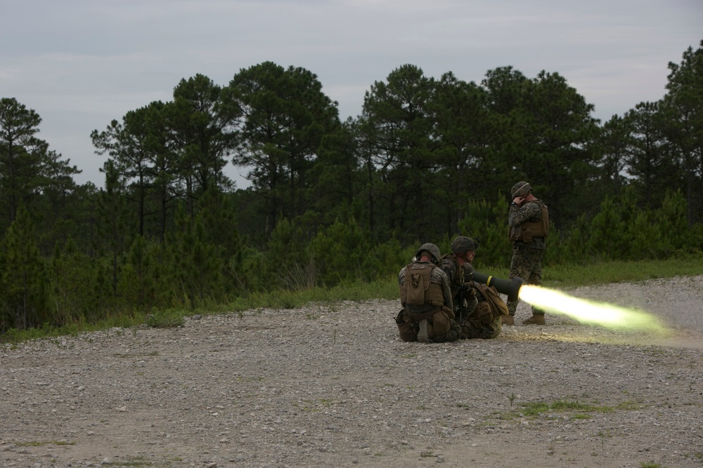 2nd Battalion 2nd Marine Regiment Missile and MK19 Range