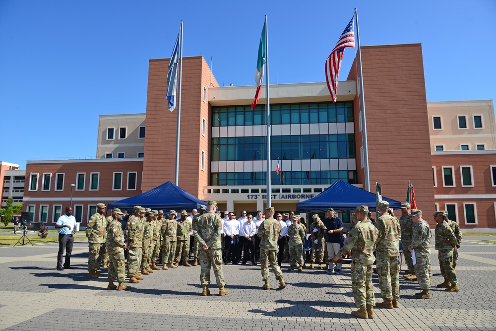 509th Signal Battalion, Change of Command Ceremony